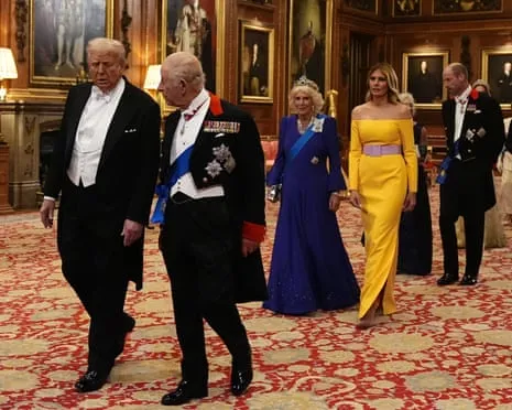 The Royal Family Deploy Red Carpet Amid Protests; Jimmy Kimmel Pulled From Air Due To Charlie Kirk Comments