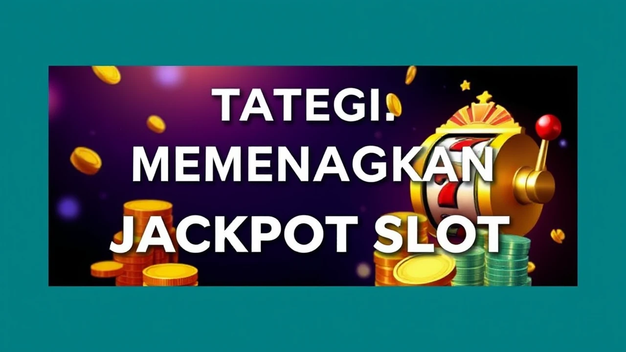 Strategi Rahasia Memenangkan Jackpot Slot