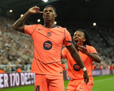 Striker disrupts Newcastle's big occasion and claims: ‘I’m getting better at Barça’
