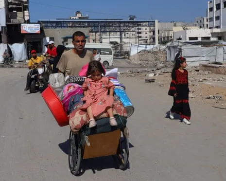 Escaping from Destruction to Death: Gaza Civilians Confront Dire Dilemma